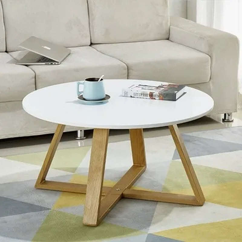 Modern Coffee Table Set Originality Tables Combination Solid Wood round Tables for Living Room Simple Center Tables