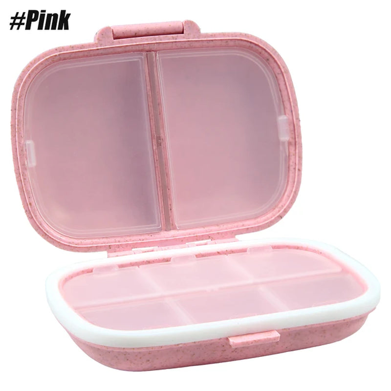 10 Grids Small Pill Cases Organizer Box Weekly Travel Pill Organizer Portable Pocket Pill Case Holder Plastic Container Box