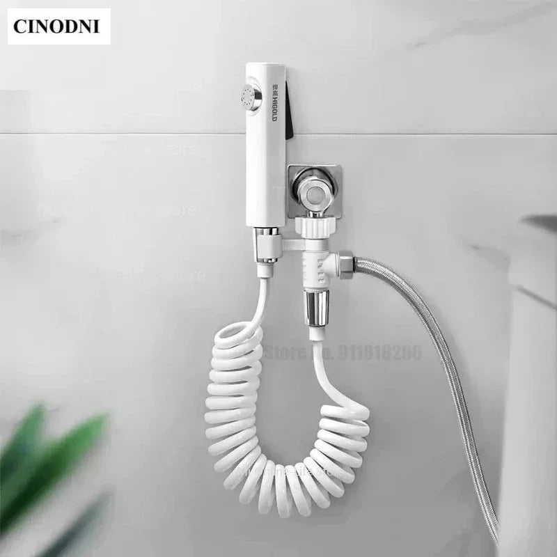 For Xiaomi Youpin Toilet Stainless Steel Handheld Faucet Pressurized Flusher Bidet Sprayer Set Shower Water Nozzle Sprayer