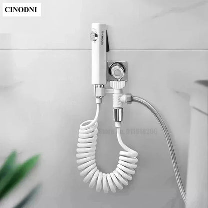 For Xiaomi Youpin Toilet Stainless Steel Handheld Faucet Pressurized Flusher Bidet Sprayer Set Shower Water Nozzle Sprayer