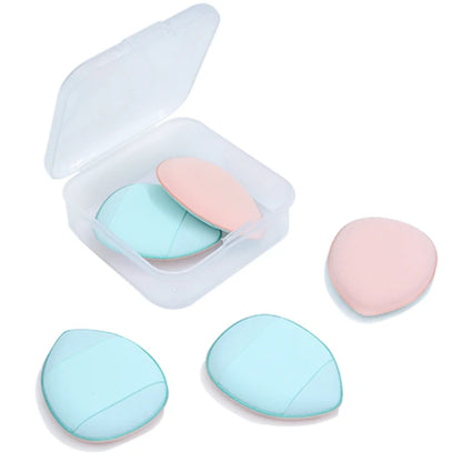 5/10Pcs Mini Finger Puff Foundation Small Air Cushion Powder Sponge Face Concealer BB Cream Cosmetic Applicator Makeup Tools