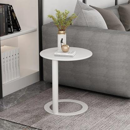 Nordic Coffee Table Iron Art Table Luxury Small round Table Simple Living Room Furniture Coffee Table Bedside Mini Table