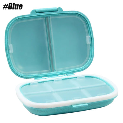 10 Grids Small Pill Cases Organizer Box Weekly Travel Pill Organizer Portable Pocket Pill Case Holder Plastic Container Box